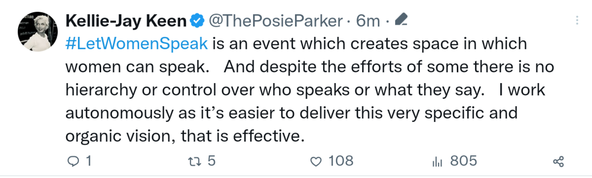 Feminist Left Australia are warning women not to attend Standing for Women events with KJK because the tour is funded by CPAC