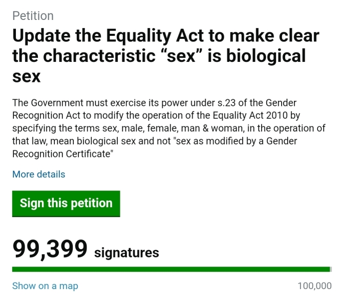 Petition to Update the Equality Act / Thread 3