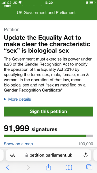 Petition to Update the Equality Act / Thread 3