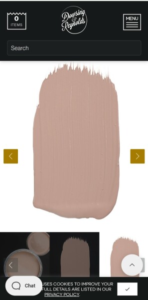 Plaster coloured paint