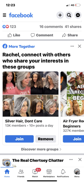 Growing out my grey hair, feeling like a frump. What can I do to feel better about it?