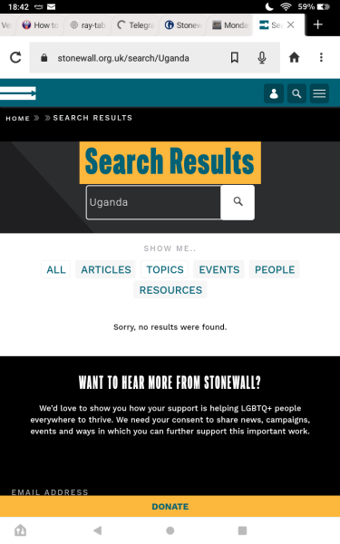 Telegraph: Stonewall chief criticised for Uganda gay ban remarks