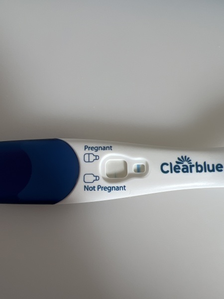 Help!  Partial blue line