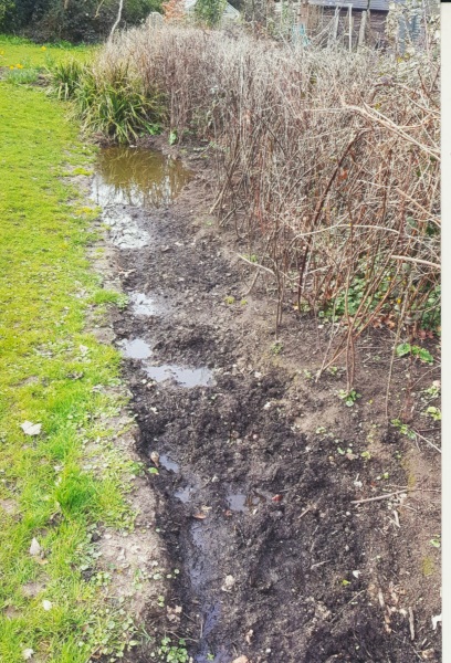 Do I need gravel to assist my waterlogged garden?
