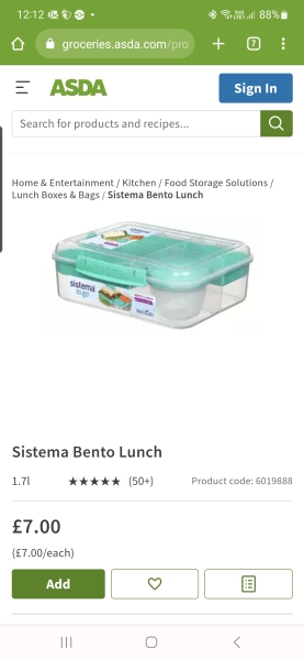 Packed lunch - what in?