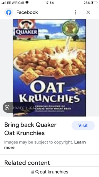 To ask wtf was this cereal called?!