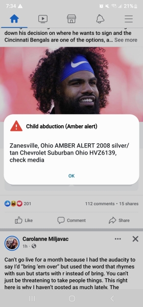 Emergency alerts to your phone 