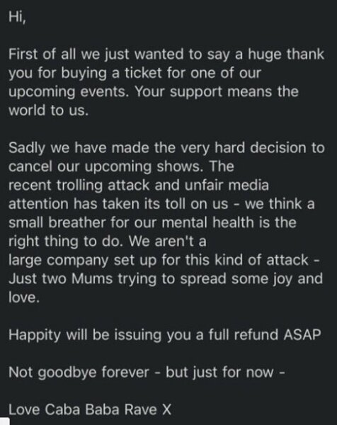 Caba Baba Rave - take your baby to watch nearly naked men in fetish gear