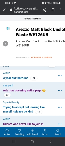 Ads now covering entire page ☹️