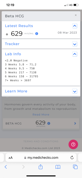 Clearblue says 1-2 but strong line and I'm 5 weeks