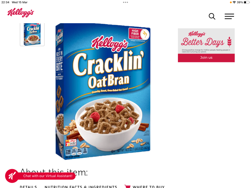 To ask wtf was this cereal called?!