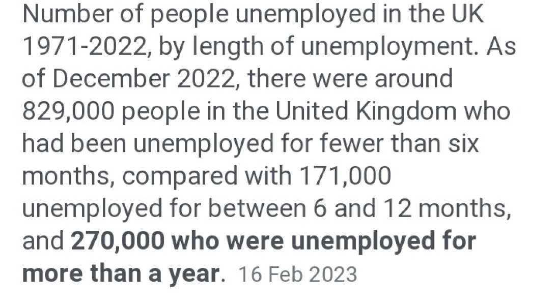 To be shocked if this is true . State pension and benefits …?