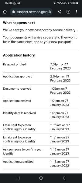 To tell you that Passport Office staff will strike for 5 weeks?