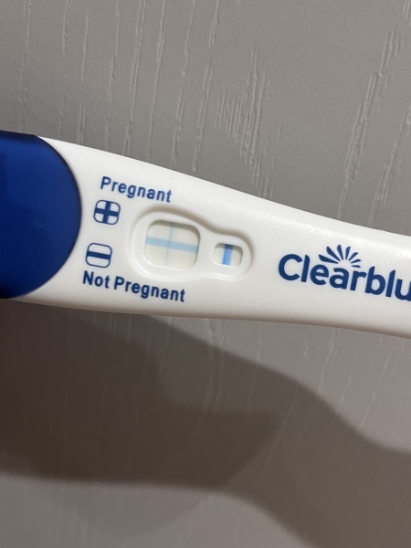 Possible positive pregnancy test
