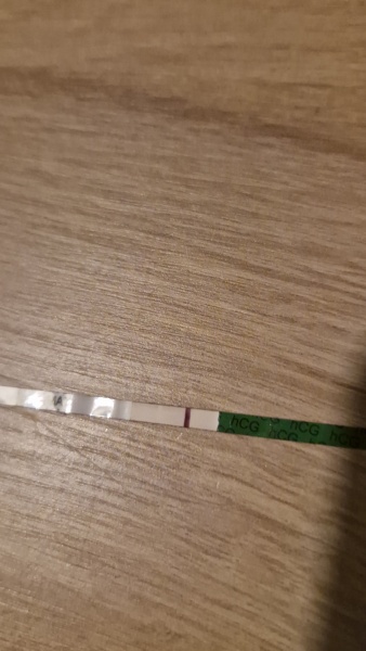 Very very faint positive pregnancy test!