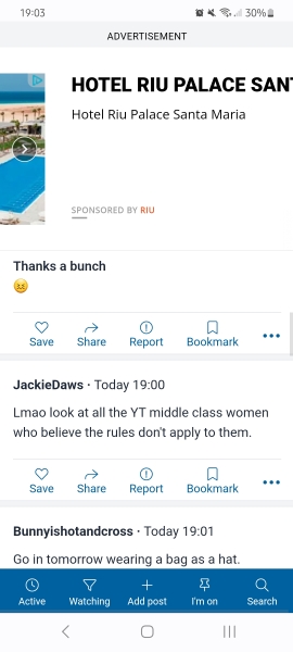 Ads covering a third of the page