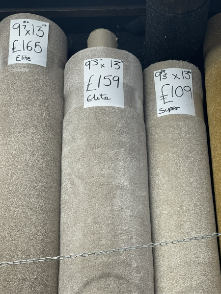 to use foam backed carpet tiles in the DC rooms?