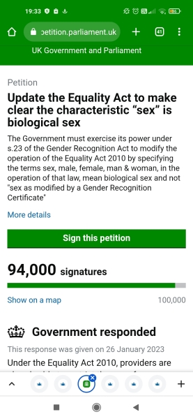 Petition to Update the Equality Act / Thread 3