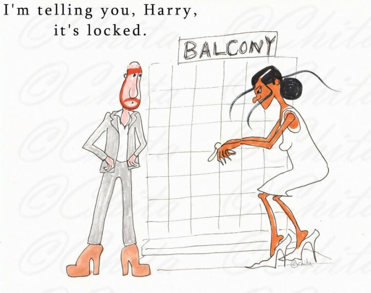 Royal Reporter Jokes that Archie should be dangled off the Balcony