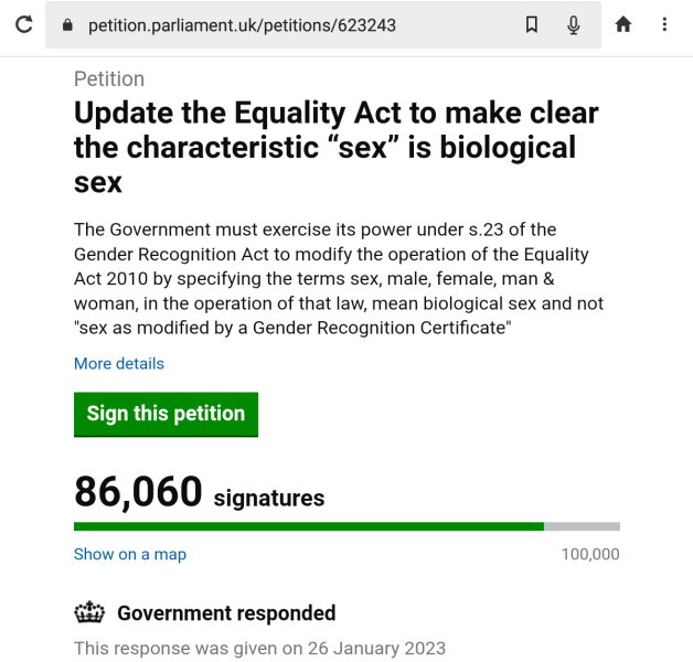 Petition to Update the Equality Act / Thread 3