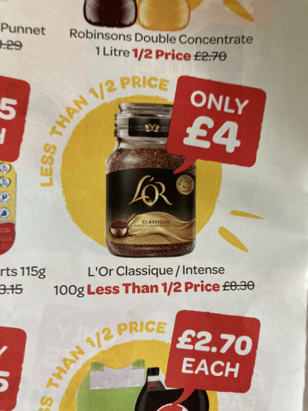 Most daftly overpriced thing you've seen lately?