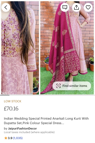 Budget Indian wedding outfit - BFing friendly