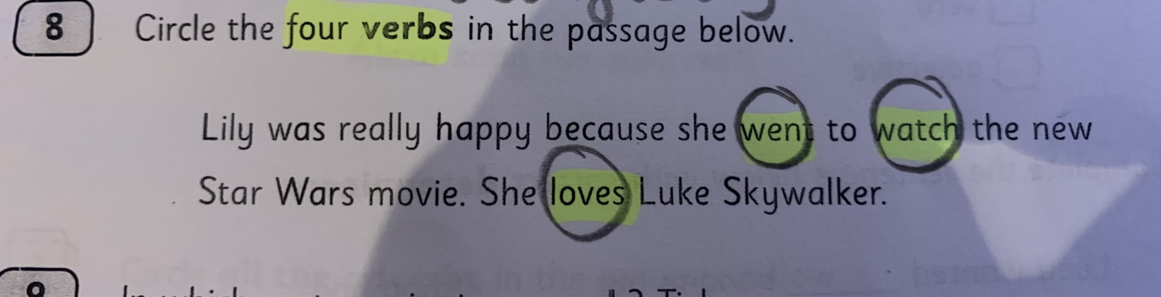 Please help with this English question. Pic attached