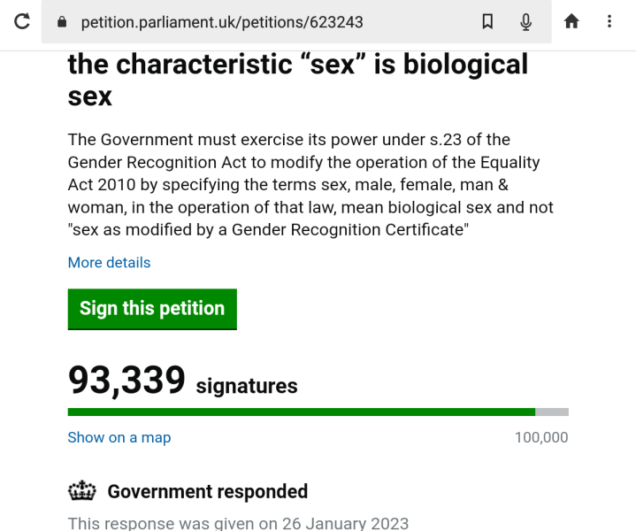 Petition to Update the Equality Act / Thread 3