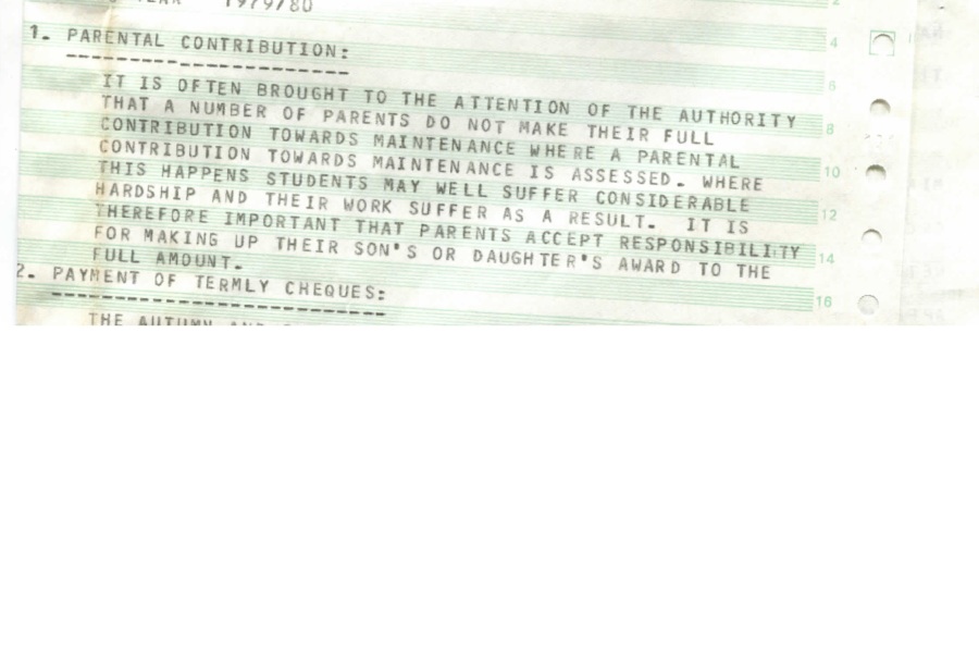 Can I ask how you are managing to afford student accommodation?