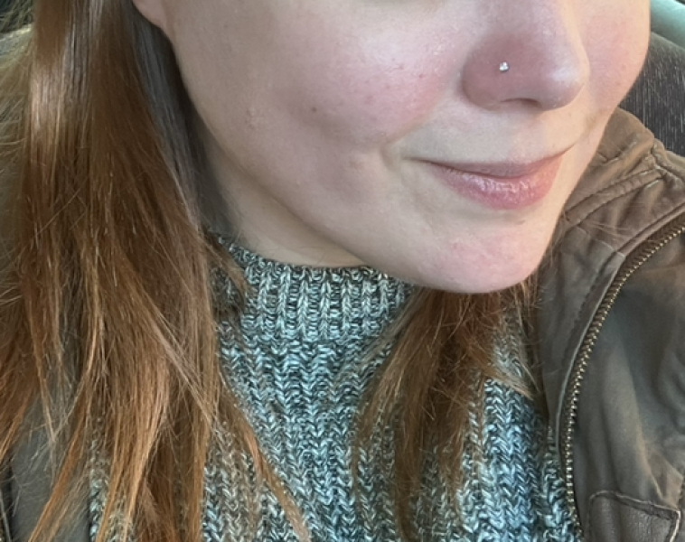 I’m getting my nose pierced today!