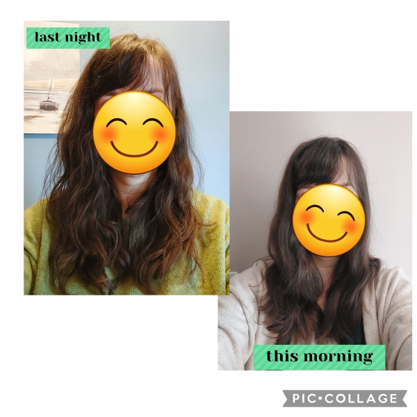 Frizzy hair (picture for ref) - no effort soloution?
