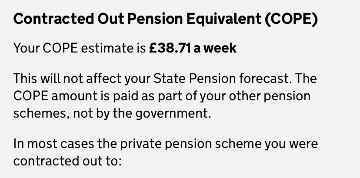 To be shocked if this is true . State pension and benefits …?