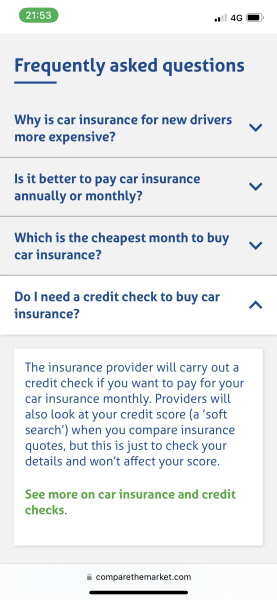 Surely it should be possible to get an insurance quote anonymously?