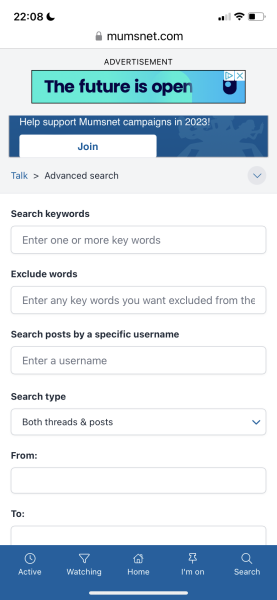 Unable to search on posters names ?