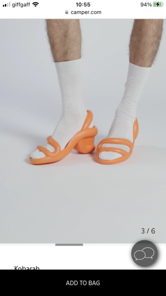 The worst footwear ever seen! Who on earth would wear these?!