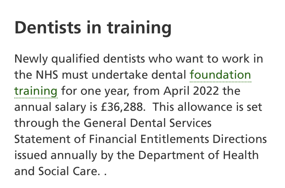 To tell you that a newly qualified doctor only earns £29k?