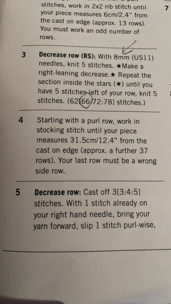 Beginner knitting question