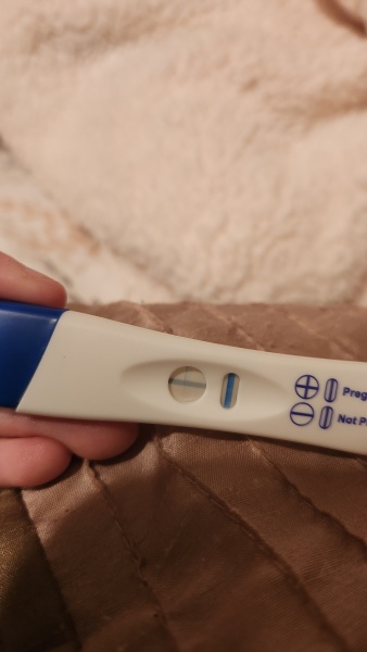 dark THIN blue line positive test result?