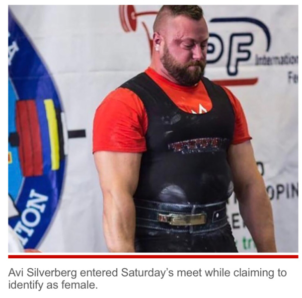 Another male in female sport - today, it’s powerlifting’s turn
