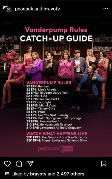 Vanderpump Rules affair!!