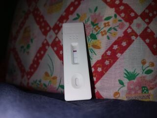 Is this positive or Evap line on my pregnancy test?