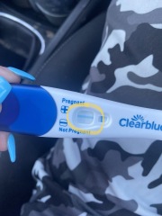 Faint positive Clear Blue