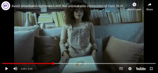 the Tesco ad with the creepy faces