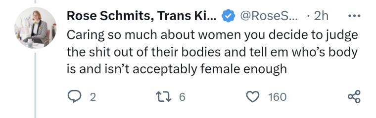 Rose trans kiln person, cognitive dissonance