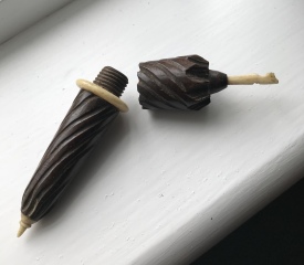 We inherited a tiny butter knife with its own sheath