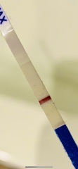 Faint pregnancy tests 