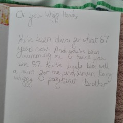 Can we see your homemade Mother's Day cards/pictures please?