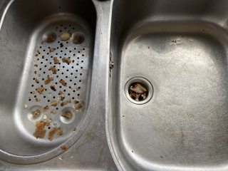 To not feel able to cook in my kitchen because it’s dirty
