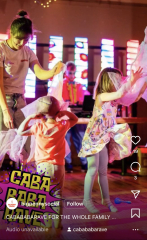 Caba Baba Rave - take your baby to watch nearly naked men in fetish gear
