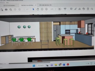 New kitchen plan - can I reach the fridge?